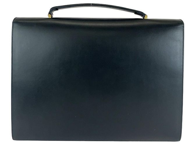 Valigetta Gucci Zumi in pelle nera - vista 2