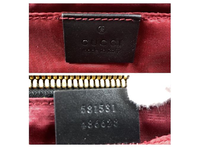 Valigetta Gucci Zumi in pelle nera - vista 4