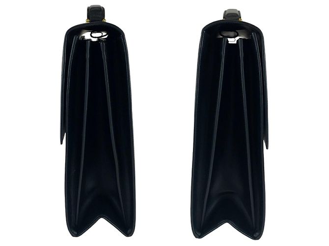 Valigetta Gucci Zumi in pelle nera - vista 8