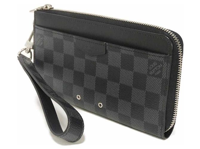Carteira Longa Louis Vuitton Zippy Dragonne Damier Graphite - vista 2