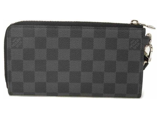 Carteira Longa Louis Vuitton Zippy Dragonne Damier Graphite - vista 3