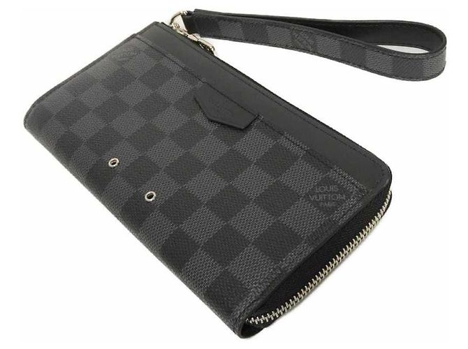 Carteira Longa Louis Vuitton Zippy Dragonne Damier Graphite - vista 4