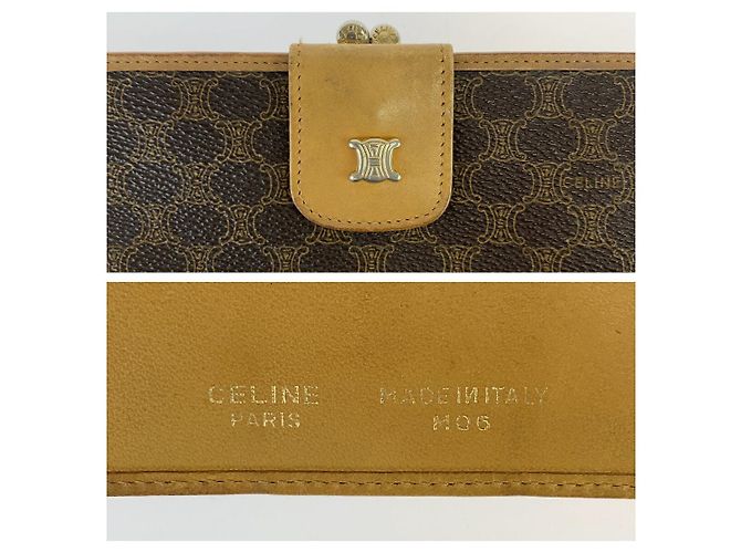 Céline Carteira Longa Celine Macadam Triomphe Multicor - vista 3