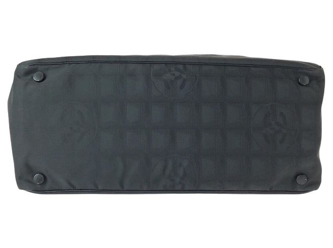 Borsa Tote Chanel in nylon e pelle - vista 10