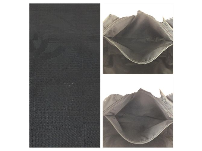 Borsa Tote Chanel in nylon e pelle - vista 6