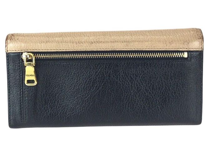 Portafoglio lungo in pelle MIU MIU - vista 2