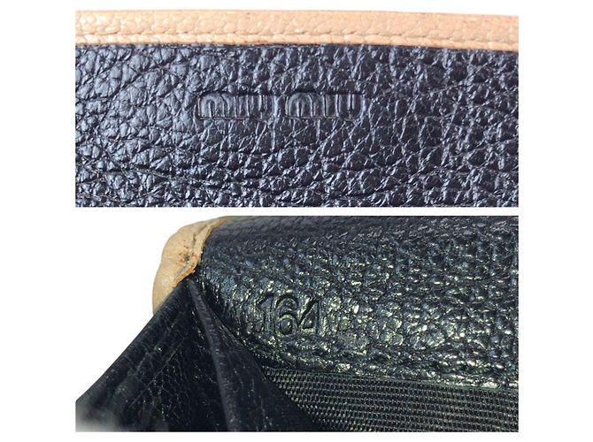 Portafoglio lungo in pelle MIU MIU - vista 5