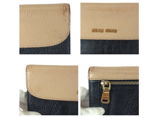 Portafoglio lungo in pelle MIU MIU - vista 6