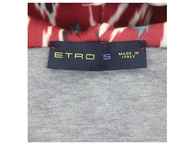Set ETRO Felpa con cappuccio e zip e Shorts - vista 12