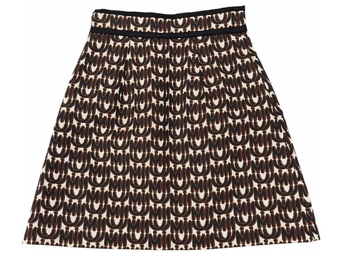 Miu Miu Gonna in cotone MIUMIU - vista 2