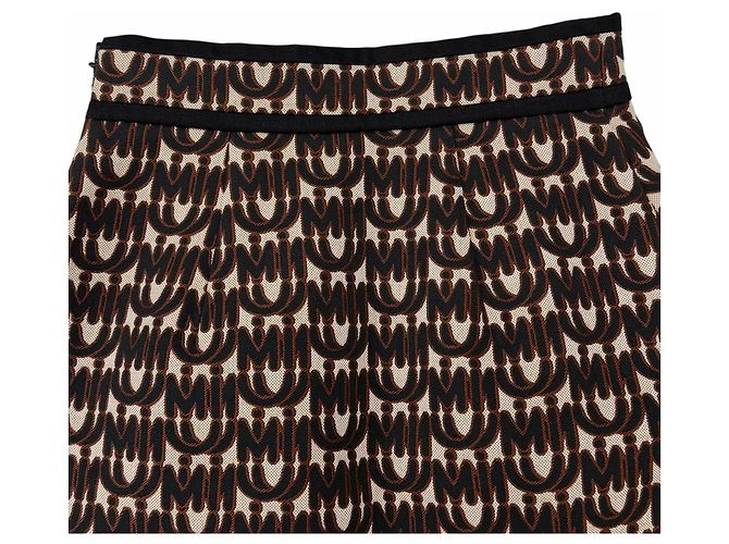 Miu Miu Gonna in cotone MIUMIU - vista 4