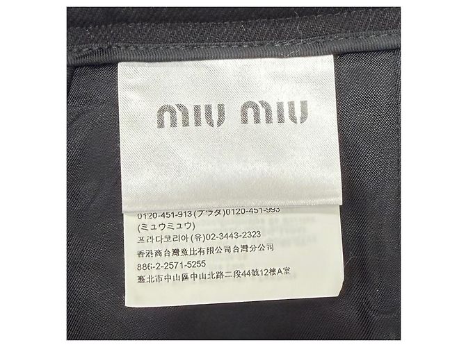 Miu Miu Gonna in cotone MIUMIU - vista 9