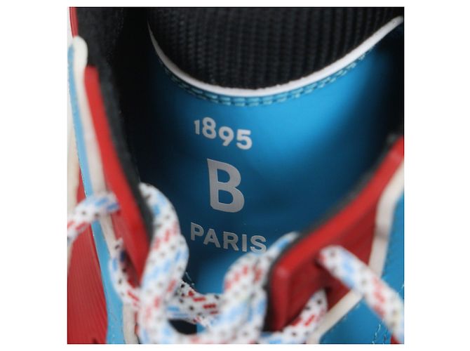 Baskets Gravity en cuir et mesh Berluti - vue 8