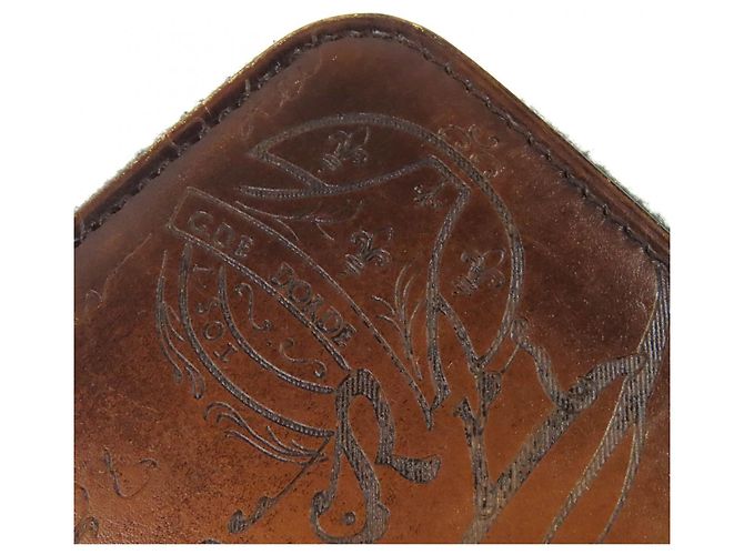 Cartera larga de cuero Calligraphy Berluti ITAUBA - vista 4