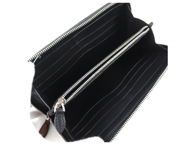 Cartera larga de cuero Calligraphy Berluti ITAUBA - vista 6