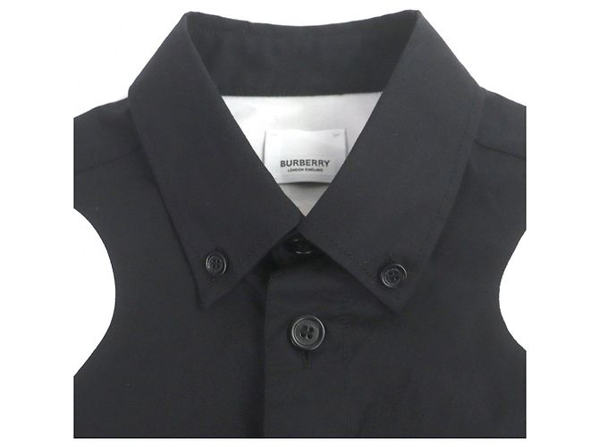 Burberry Baumwollhemd mit kurzen Ärmeln - Ansicht 2