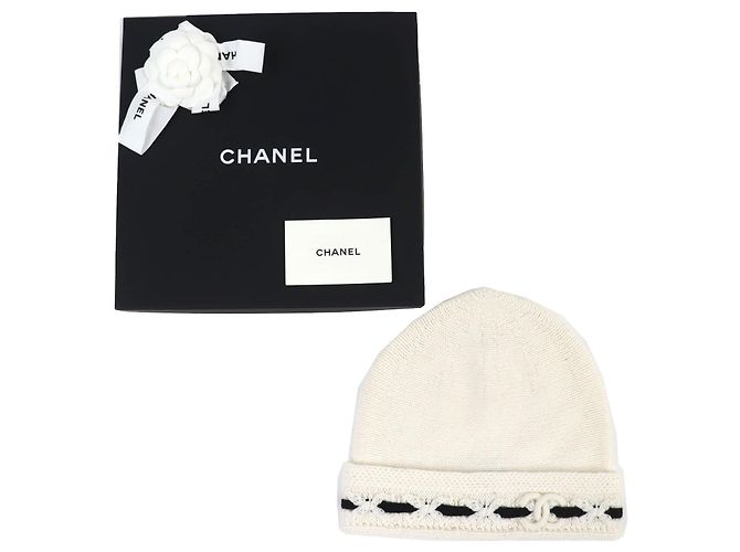 Gorro de punto de cachemira CHANEL COCO Mark - vista 2