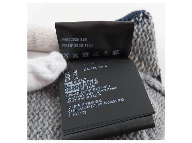 Top de malha em cashmere Prada - vista 8