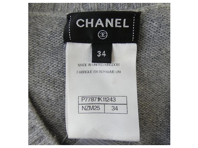 Chanel LOOK20 Kaschmir-Strick mit Drehverschluss - Ansicht 4
