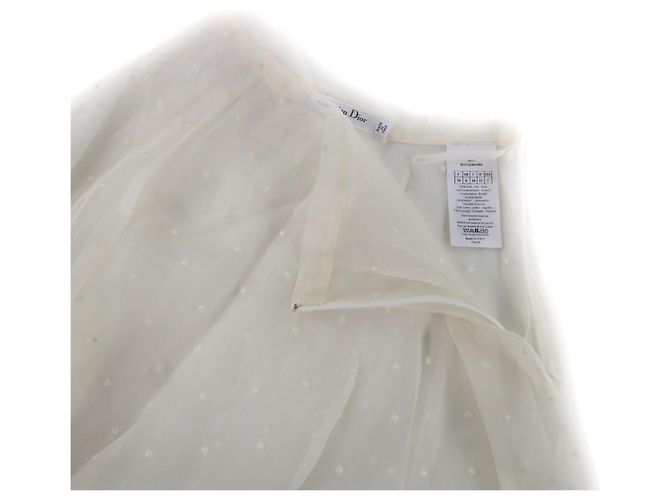 Gonna in seta Christian Dior - vista 5