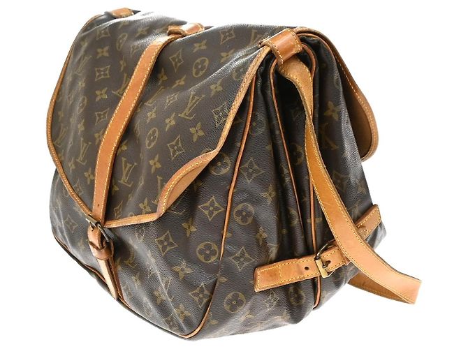 Louis Vuitton Saumur Monogram Canvas 35 - vue 3
