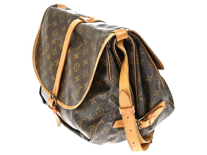Louis Vuitton Saumur Monogram Canvas 35 - vue 4