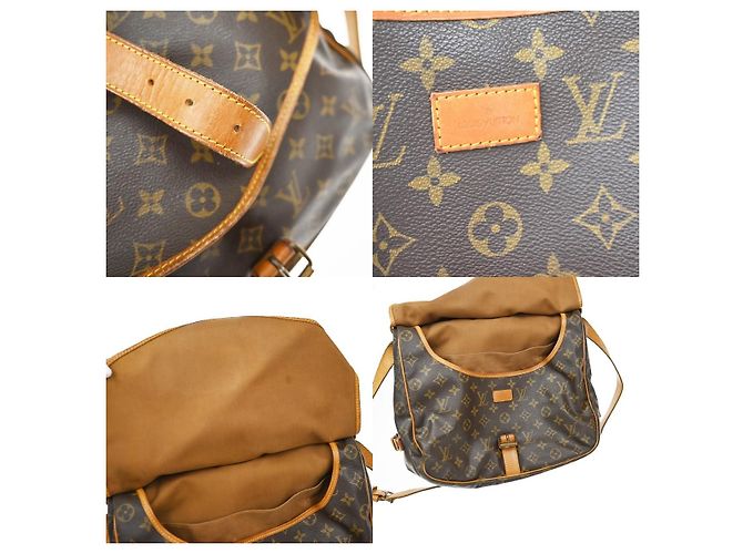 Louis Vuitton Saumur Monogram Canvas 35 - vue 6