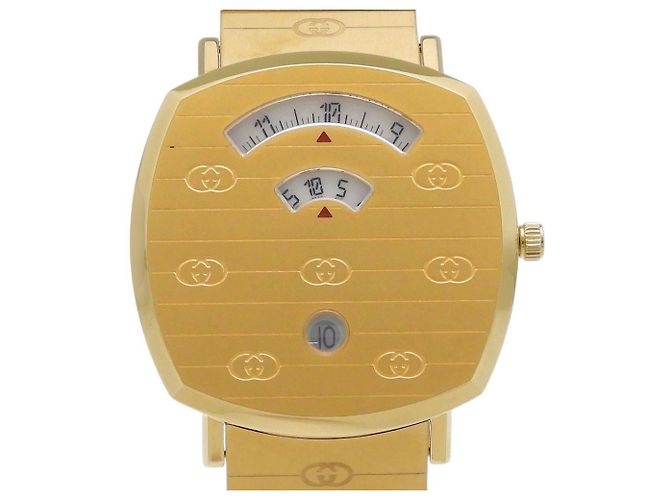 Gucci Grip Date Quartz PVD Stainless Steel 38 - vista 4
