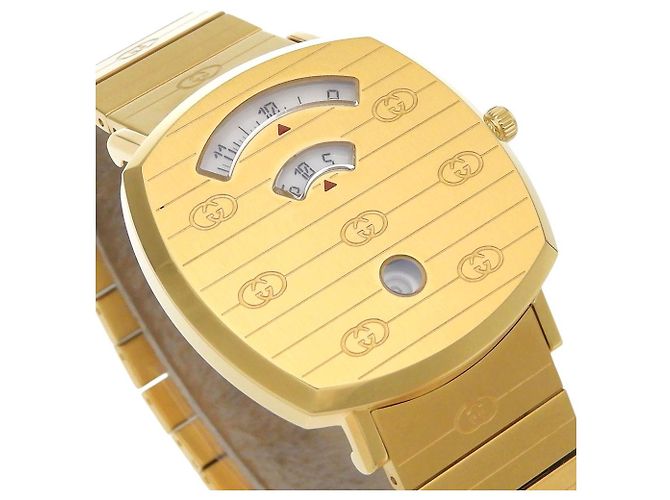 Gucci Grip Date Quartz PVD Stainless Steel 38 - vista 5