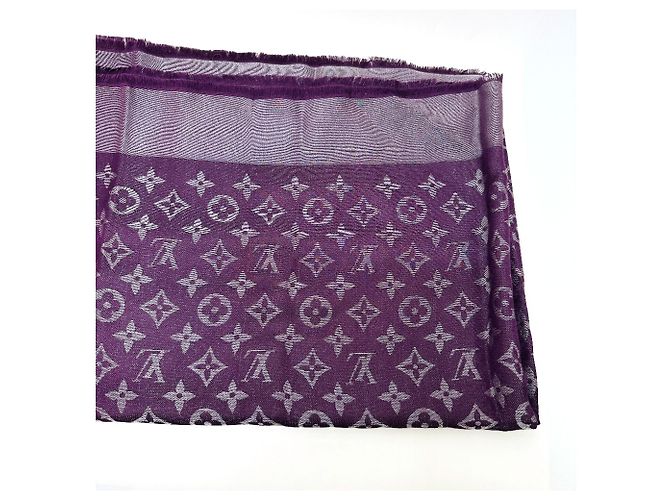 Estola de seda Monogram Louis Vuitton - vista 4