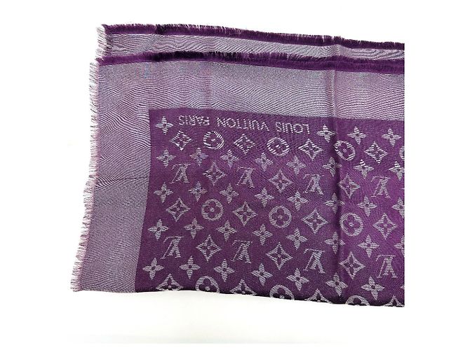 Estola de seda Monogram Louis Vuitton - vista 5