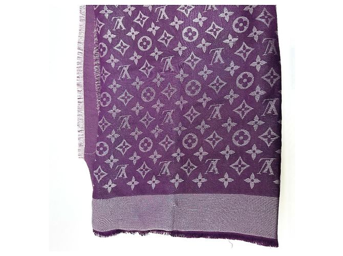 Estola de seda Monogram Louis Vuitton - vista 6