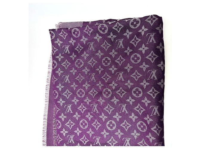 Estola de seda Monogram Louis Vuitton - vista 7