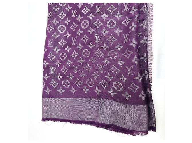 Estola de seda Monogram Louis Vuitton - vista 9