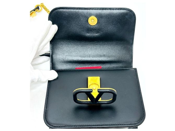 Borsa a catena Small VALENTINO V-Sling - vista 10
