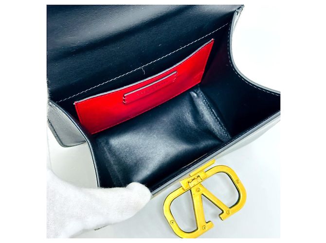 Borsa a catena Small VALENTINO V-Sling - vista 11