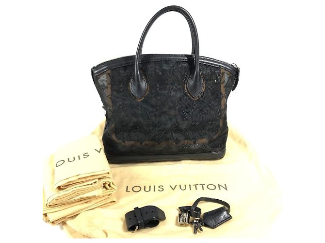 Sac cabas Louis Vuitton Monogram Transparent Lockit - vue 17