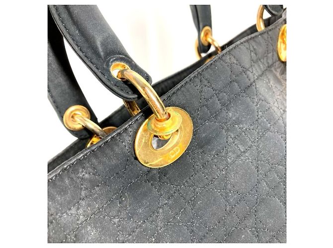 Borsa Tote Christian Dior Dior Lady Cannage - vista 10