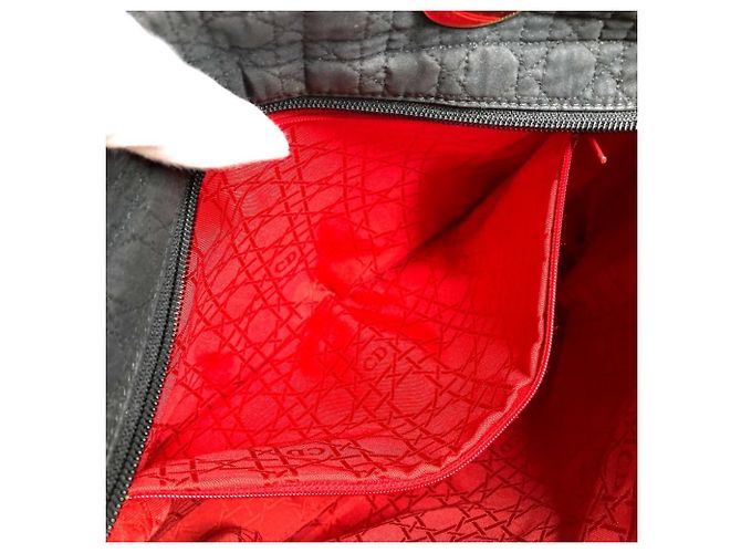 Borsa Tote Christian Dior Dior Lady Cannage - vista 15