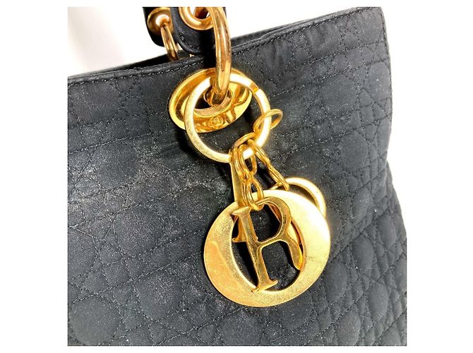 Borsa Tote Christian Dior Dior Lady Cannage - vista 9