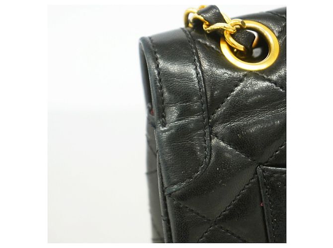 Bolsa de Ombro Chanel Matelassé Preta - vista 7