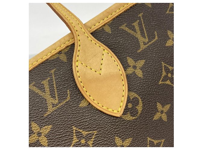 Saco Tote Louis Vuitton Monogram Neverfull MM Marrom - vista 10