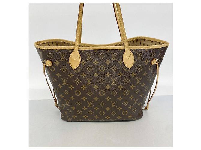 Saco Tote Louis Vuitton Monogram Neverfull MM Marrom - vista 11