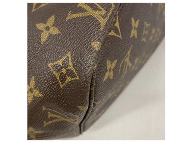 Saco Tote Louis Vuitton Monogram Neverfull MM Marrom - vista 6