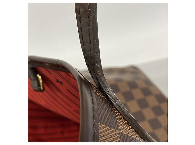 Saco Tote Louis Vuitton Damier Neverfull MM Damier ebene - vista 9