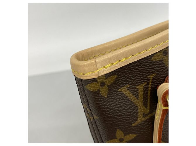 Sac Cabas Louis Vuitton Monogram Neverfull PM - vue 6