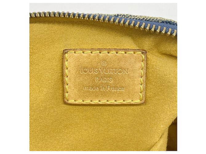 Borsa a tracolla Louis Vuitton Monogram Denim Baggy PM - vista 5