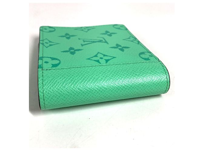 Portafoglio Compatto Louis Vuitton Taigarama - vista 4