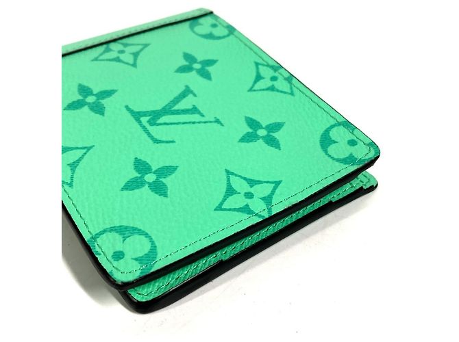 Portafoglio Compatto Louis Vuitton Taigarama - vista 6