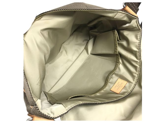 Borsa Louis Vuitton Damier Geant Petit Messager - vista 13